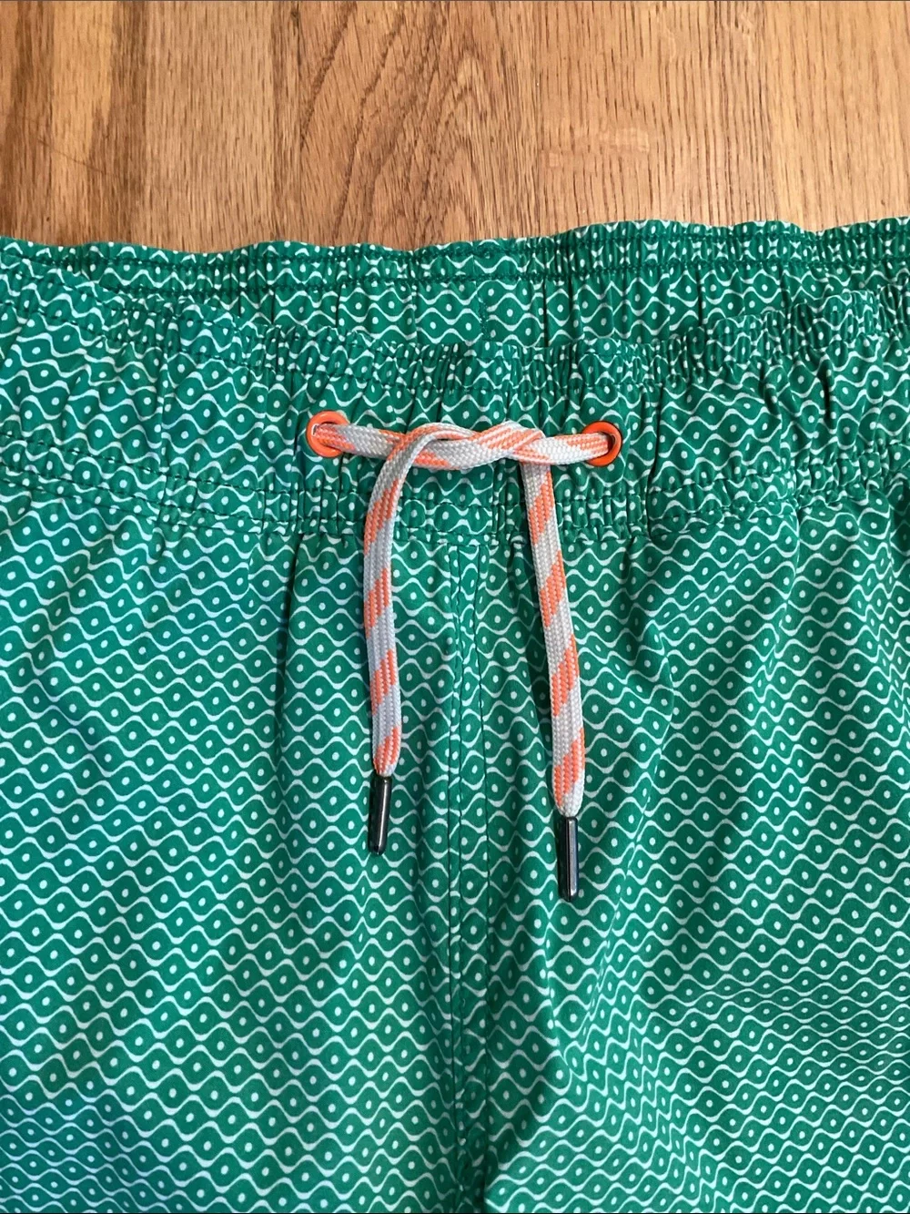 J.Crew Crewcuts - Swim Trunks - Boys’ - Green/White - Size 12 - Swimwear